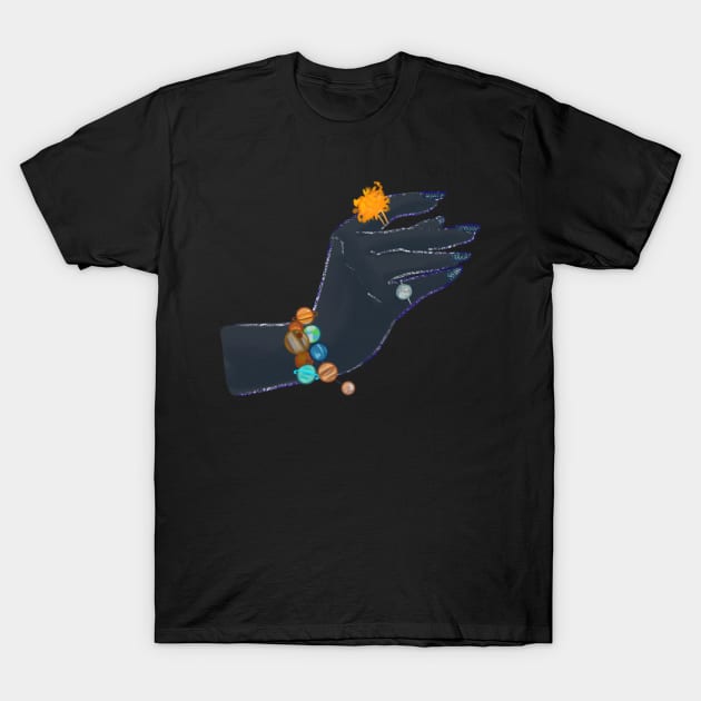 space bracelet illustration T-Shirt by goblinbabe